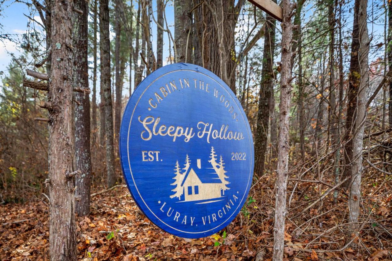Sleepy Hollow 5Br Cabin - National Park 7 Min, Hot Tub, Fire Pit, Sleeps 12 Luray Eksteriør bilde