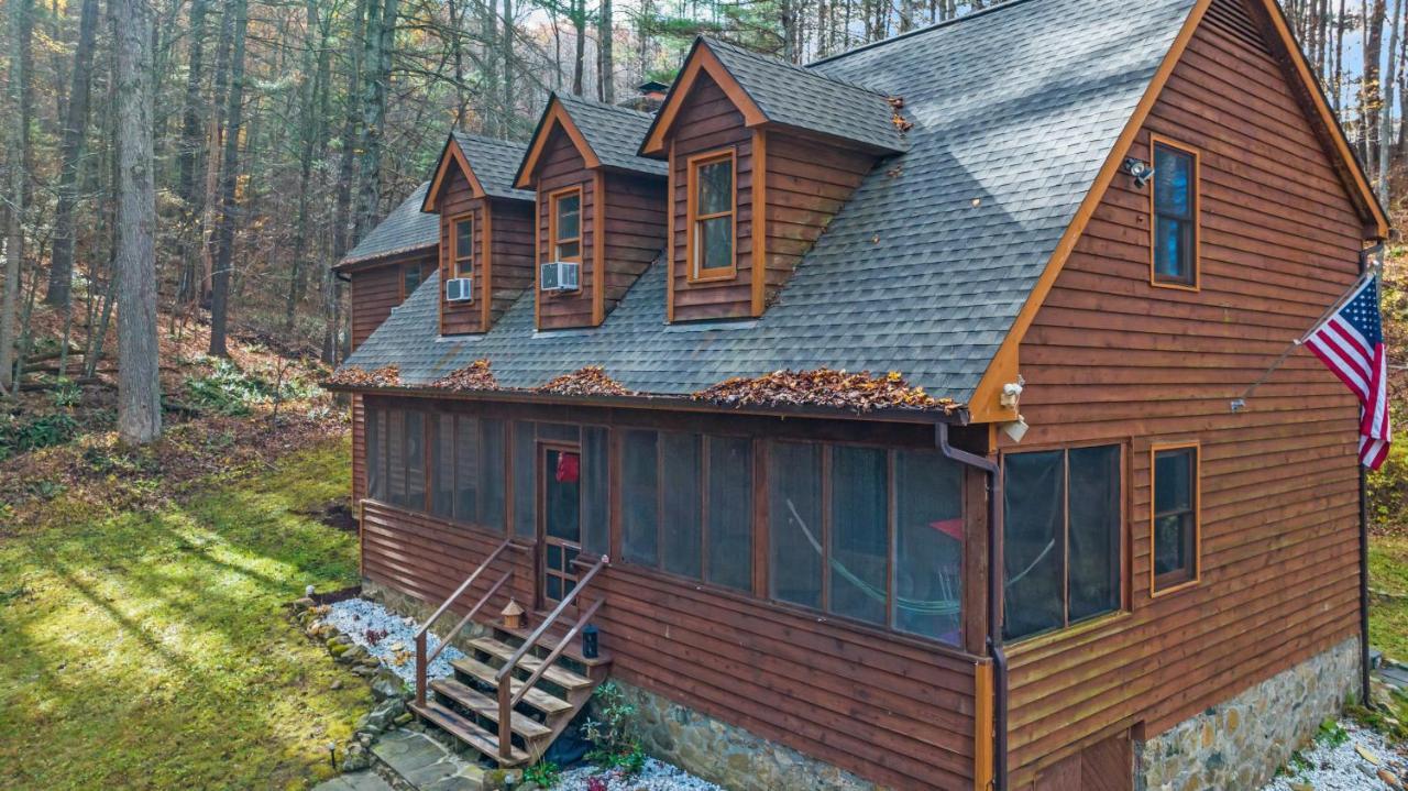 Sleepy Hollow 5Br Cabin - National Park 7 Min, Hot Tub, Fire Pit, Sleeps 12 Luray Eksteriør bilde